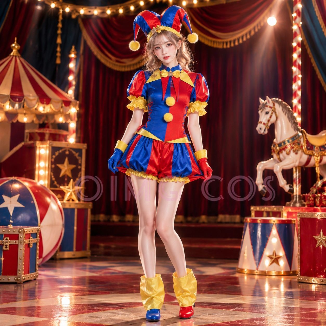 Event & Party Supply Photos - Costume da Cosplay di Pomni del