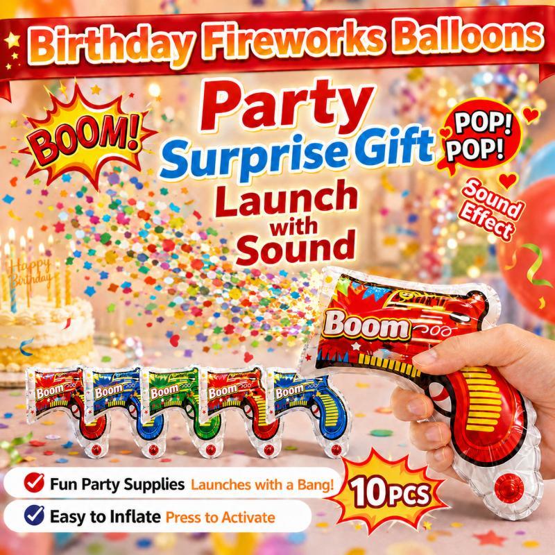 Confetti Cannon Tube - 10 Pezzi Pistola Spara Coriandoli per