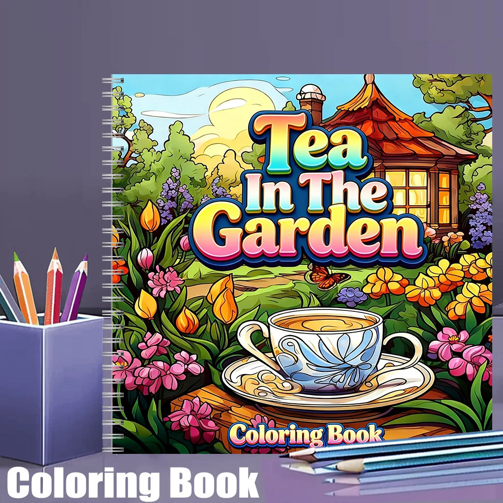 Supply Event - Libro da colorare Tea In The
