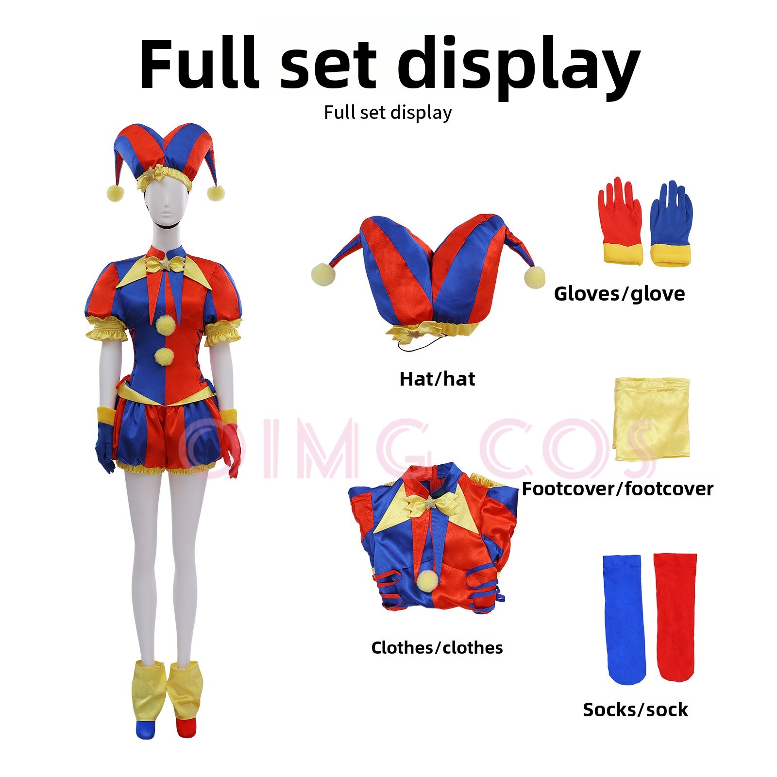 Costume da Cosplay di Pomni de - Event & Party Supply Photos recensione e prezzo