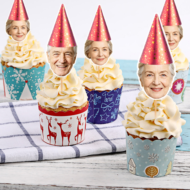 12/24 pezzi Decorazioni Person - Party Hat Cone recensione e prezzo