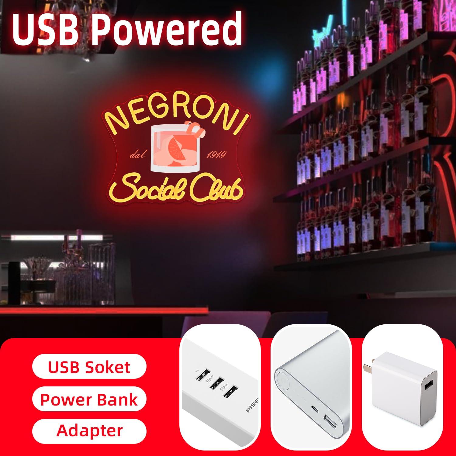 Insegna al Neon Negroni Social - Neon Sign Party recensione e prezzo