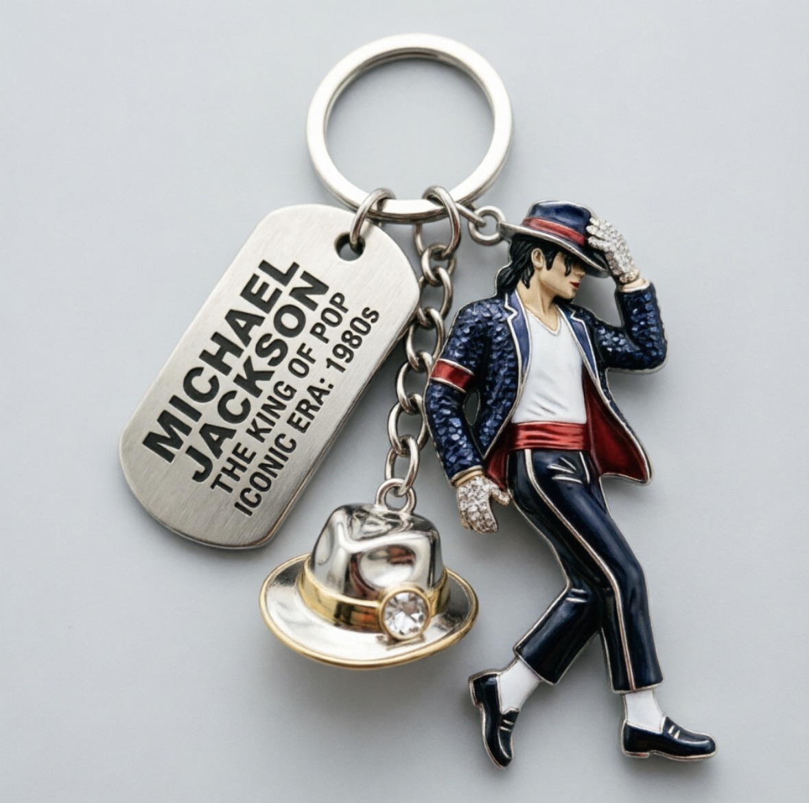 Portachiavi Michael Jackson, C - Event Party recensione e prezzo