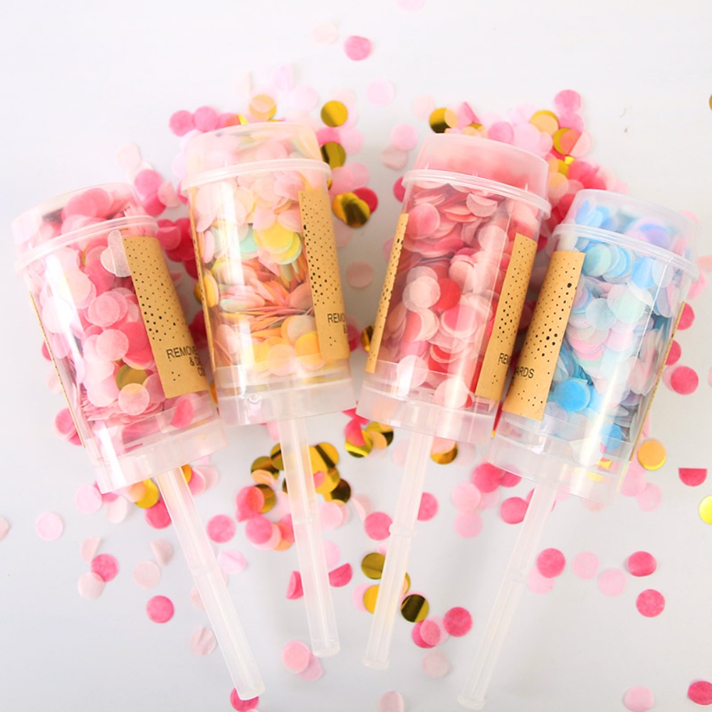 Coriandoli colorati pastello p - Confetti Cannon Tube recensione e prezzo